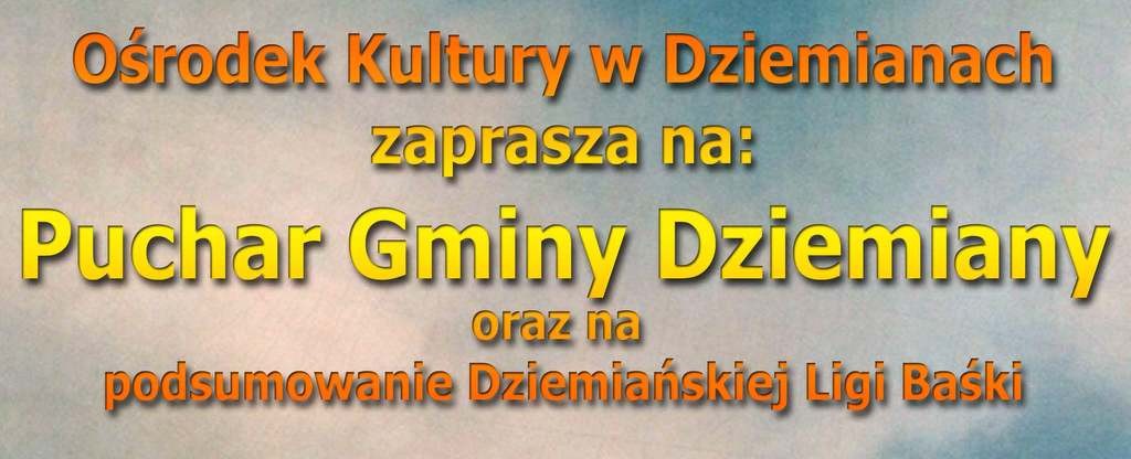 dziemiany puchar gminy dziemiany